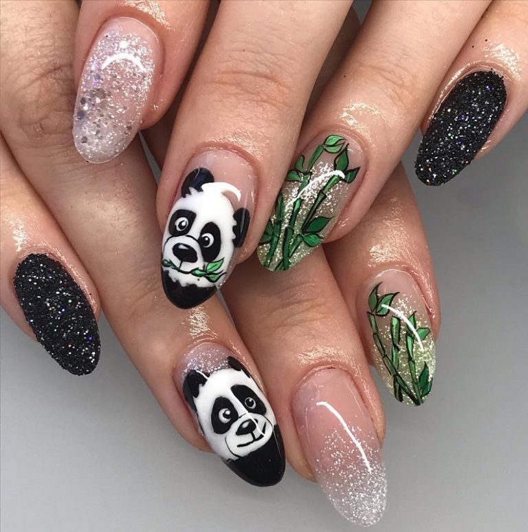 Panda Nail Designs Cutest Ideas For Naildesigncode