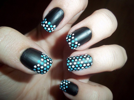 nice Black Nail Designs you like