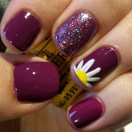 easy nail designs for short nails