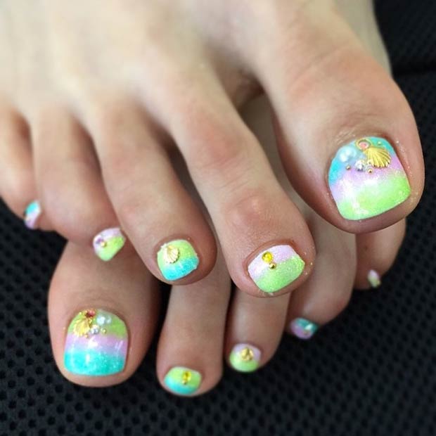 Toe Nail Designs 13