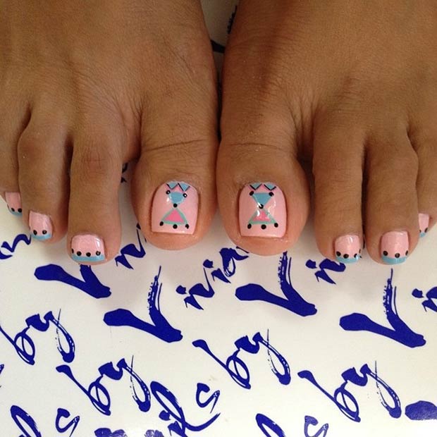 Toe Nail Designs 21