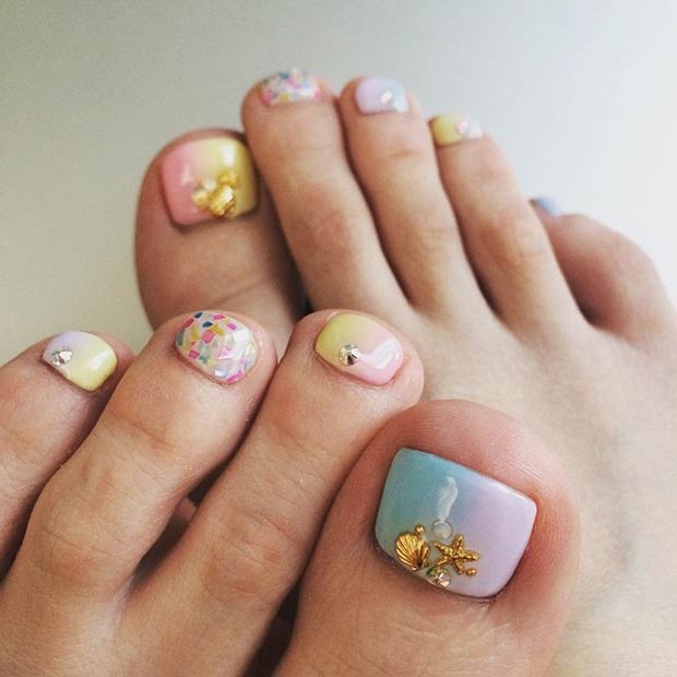 Toe Nail Designs 25