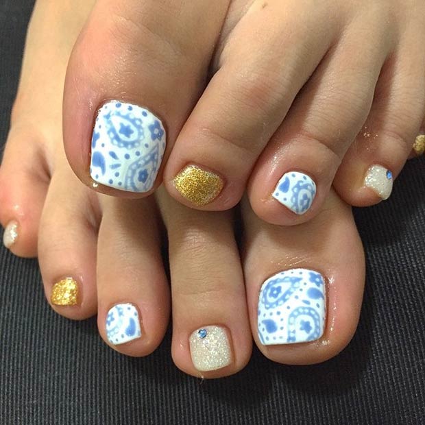 Toe Nail Designs 34