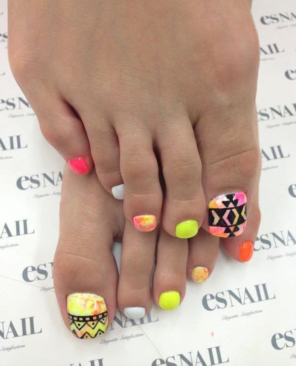 beautiful Toe Nail Designs