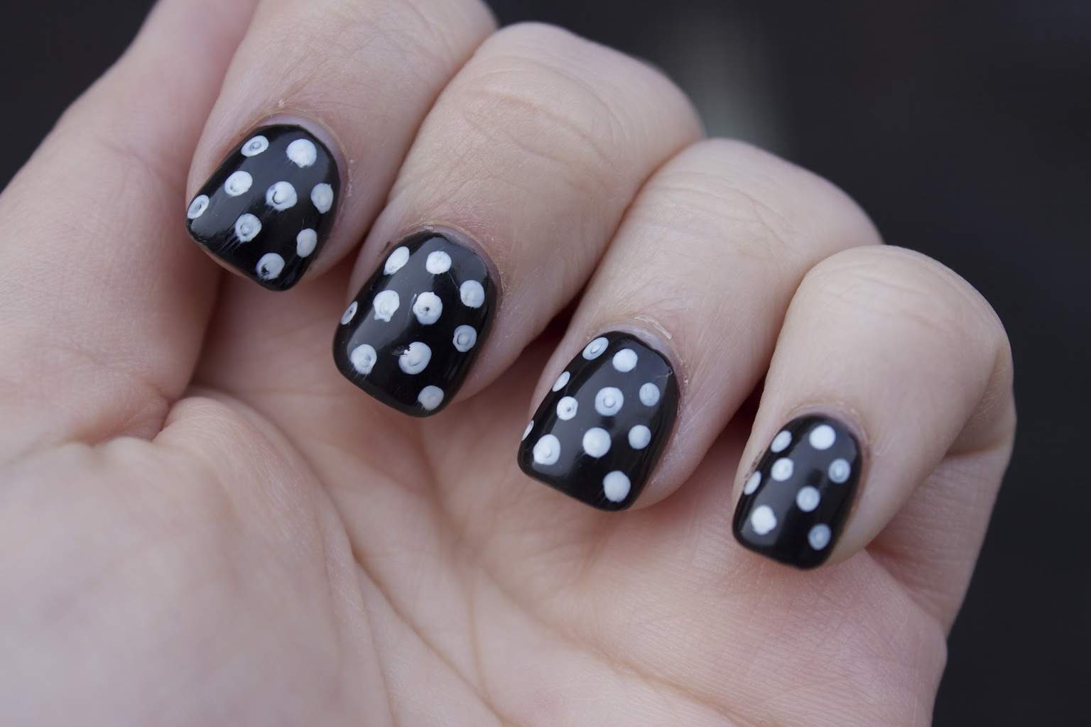 3. Negative Space Black and White Nail Art - wide 3