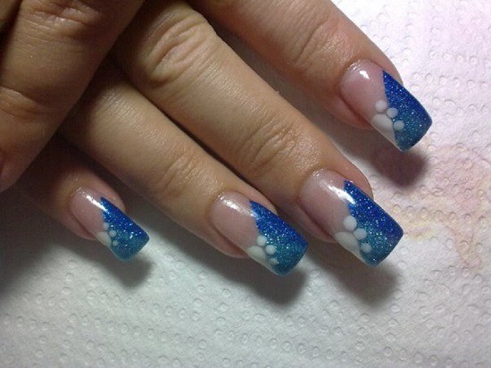 Blue Nail Designs 36