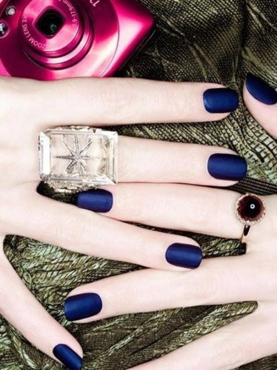Duke Blue nail for girl