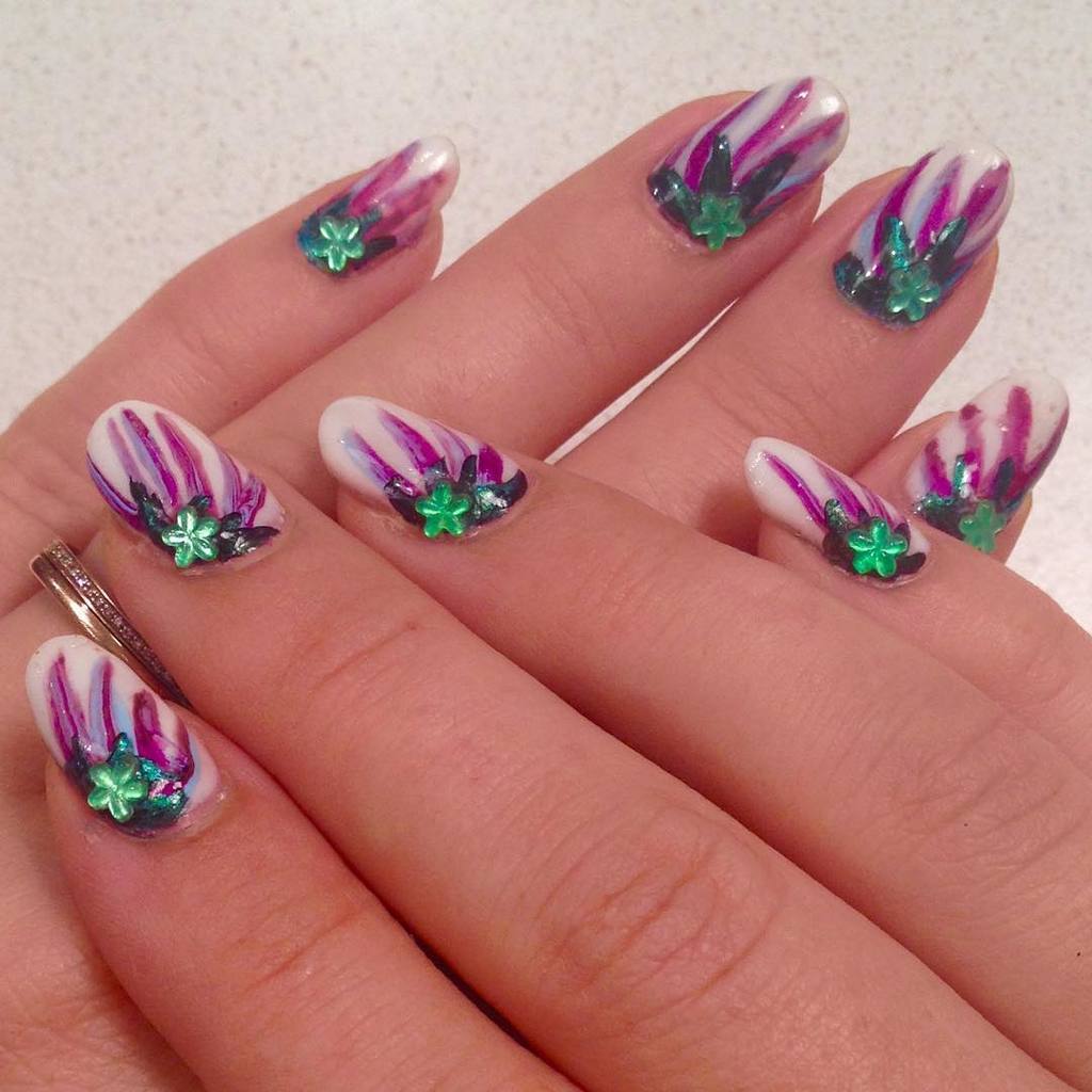 65 Beautiful Colorful Nail Designs (Trending for 2021)