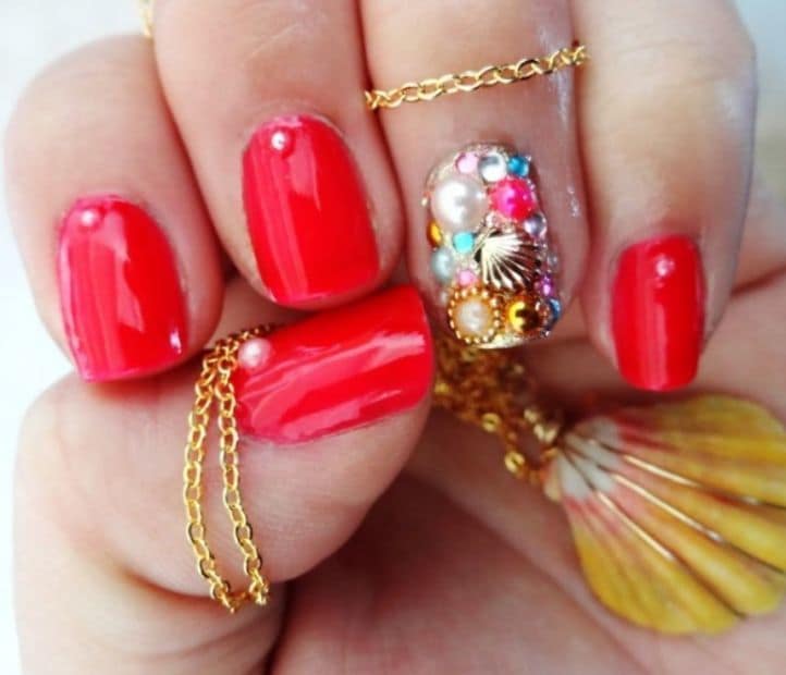 Cute & Beautiful Nail Art Designs 24