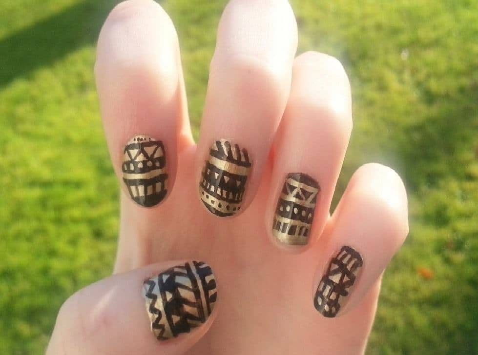 Ancient Freestyle Nail Art