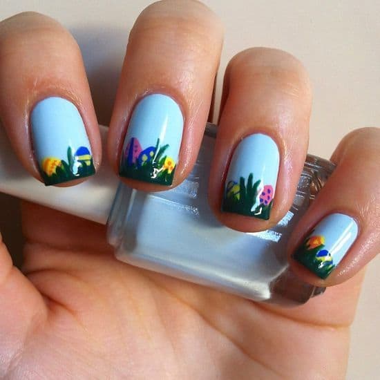 60 Epic Easter Nail Designs to Look Gorgeous - NailDesignCode