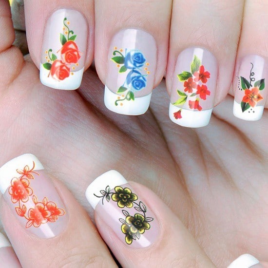 Flower Nail Designs 22