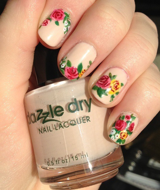 cute Flower Nail