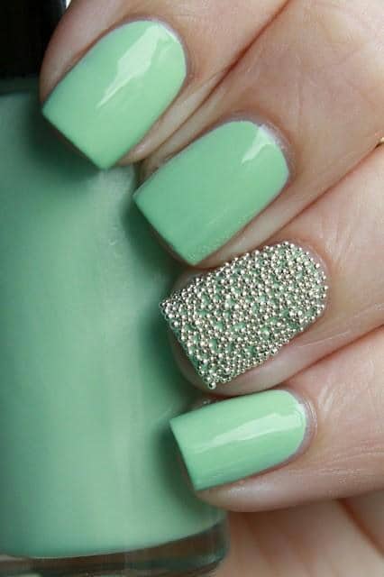 Glitter nail designs 40