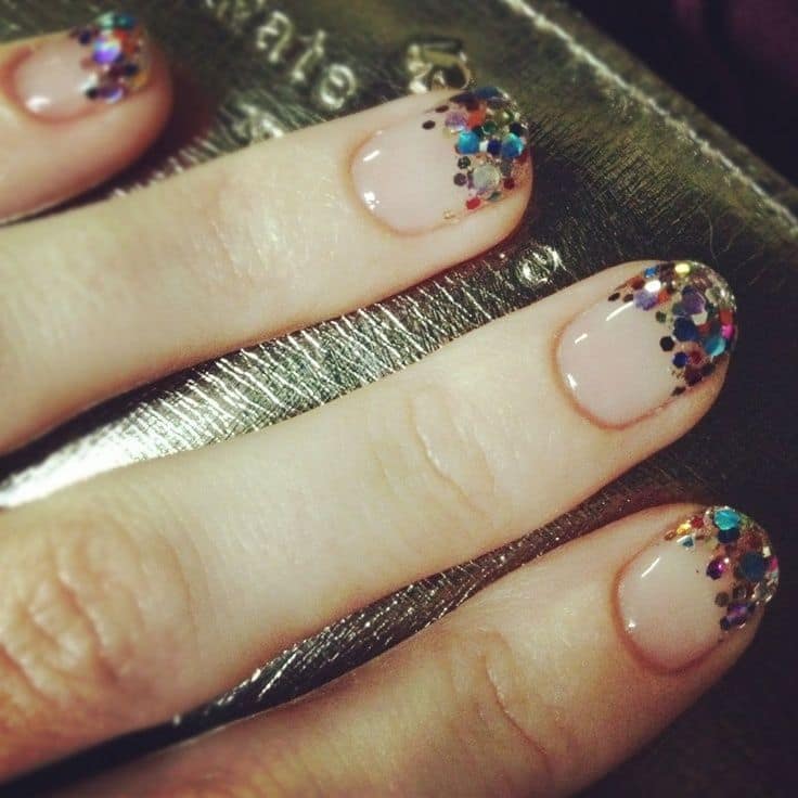 Glitter nail designs 41