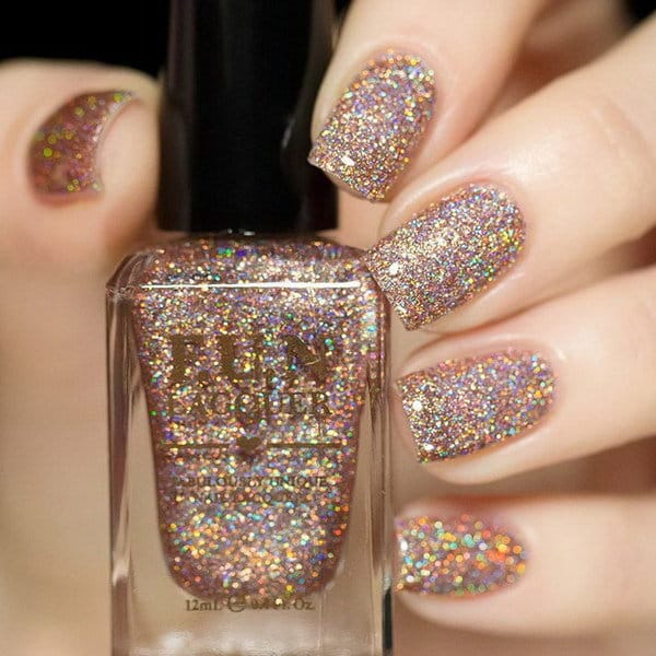 Shine Bright like daimond Glitter nail designs