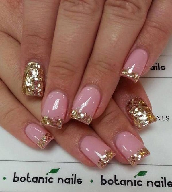 Glitter nail designs 7