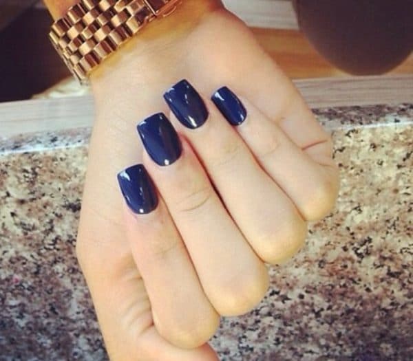 55 Epic Light Navy Royal Blue Nail Designs For Classy Girls October 21