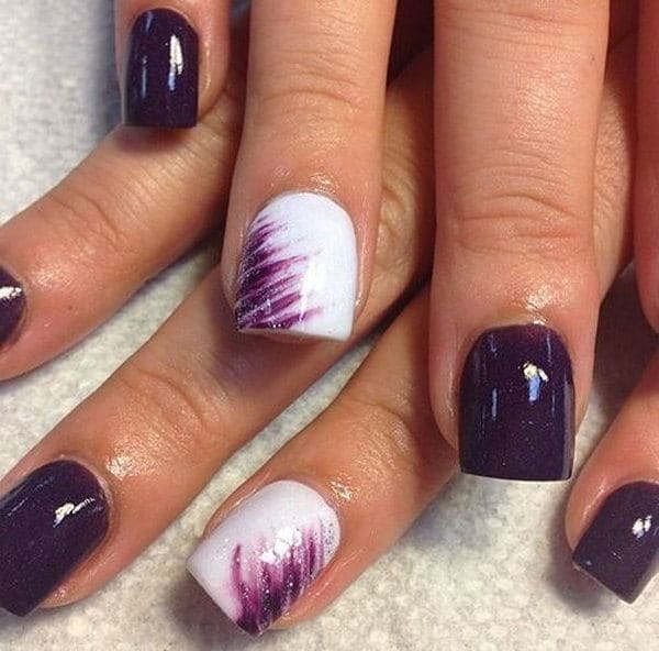 Purple Nail Designs 13