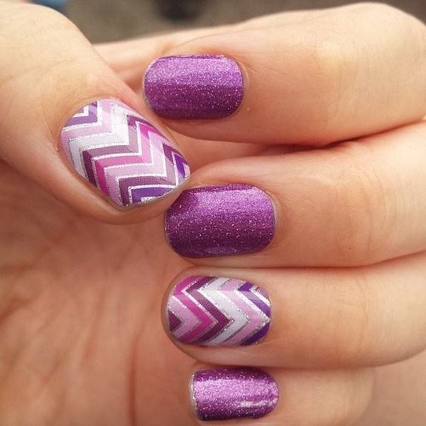 Purple Nail Designs 16