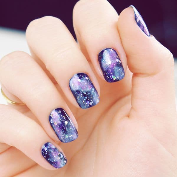 Purple Nail Designs 17