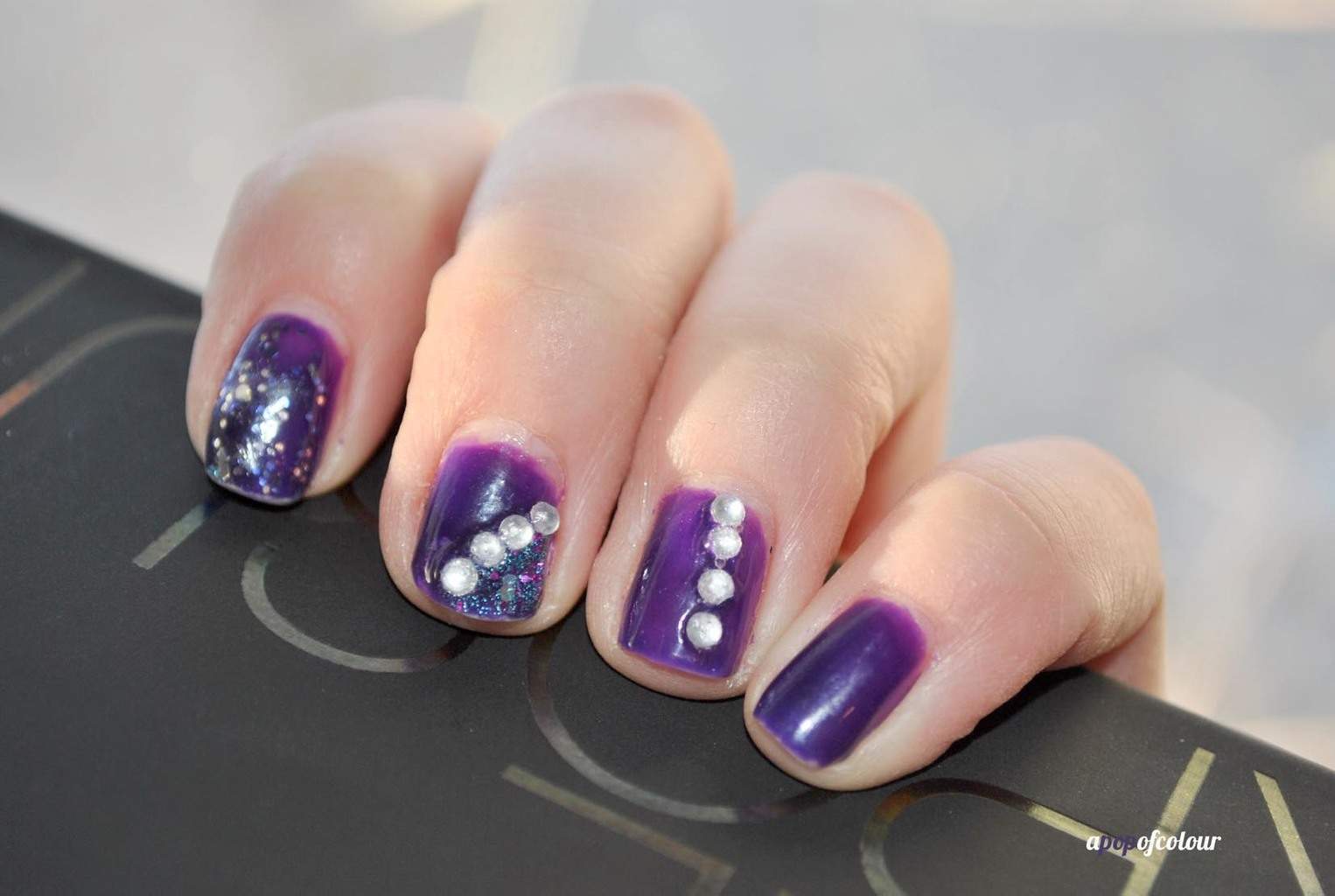 Purple Nail Designs 51