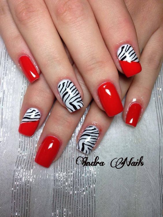 Zebra Nails