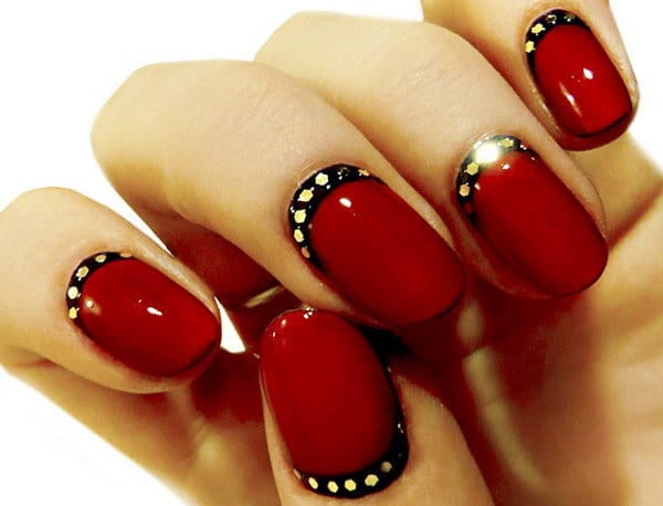 Red and Black Nail Art Designs - wide 9