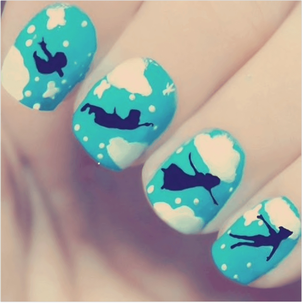 The Lost Boys nail design