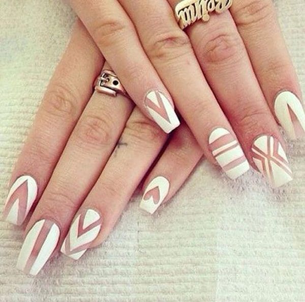 White nail designs 30