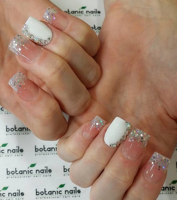 White nail designs 33