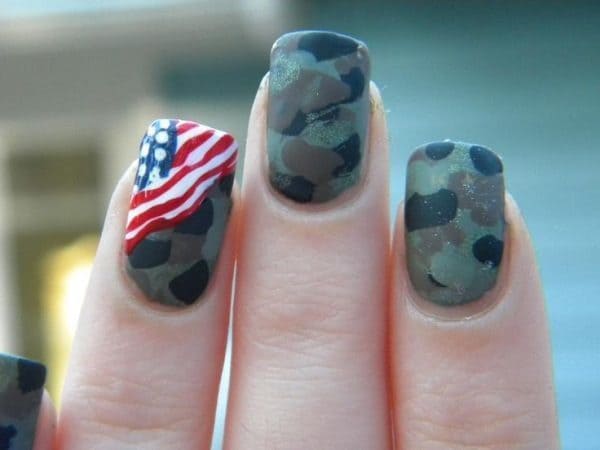 camo nail designs 3