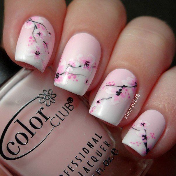 floral nail designs 5