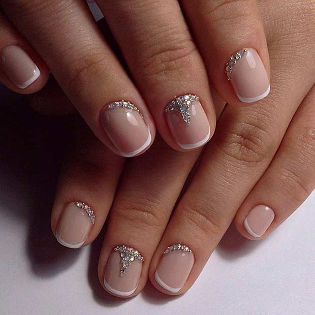 50 Mind Boggling French Tip Nail Design Ideas 