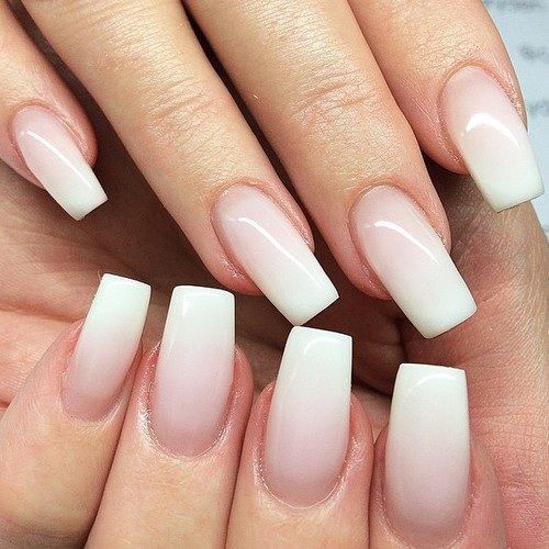 every women favorite Ombre Style nail