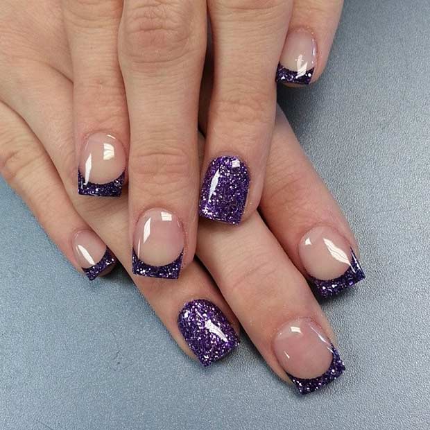 75 MindBoggling French Tip Nail Design Ideas NailDesignCode