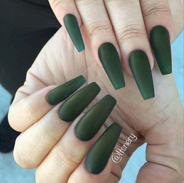 green nail designs 24