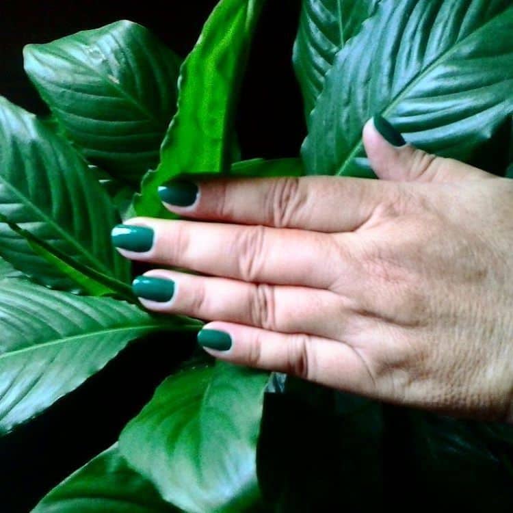 green nail designs 4