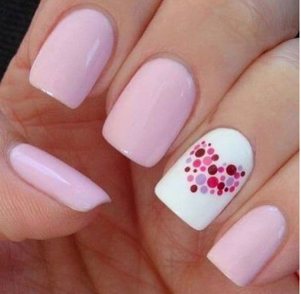 nice pink nail designs