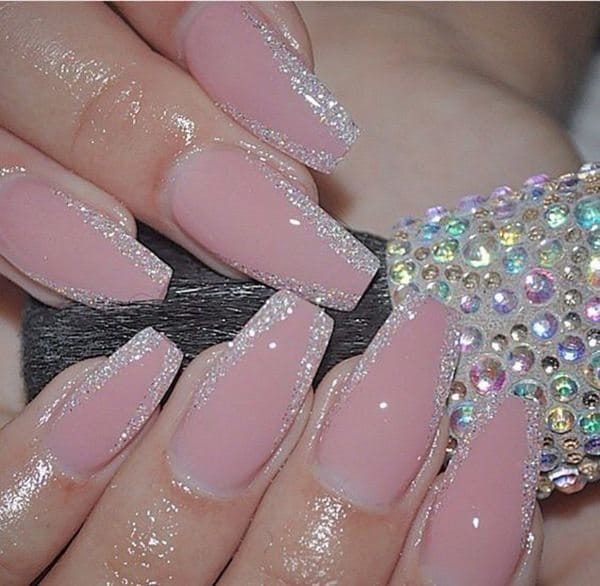 hot pink nail designs 14