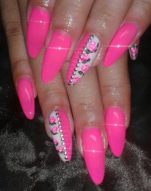 50 Hottest Pink Nail Designs Trending Right Now