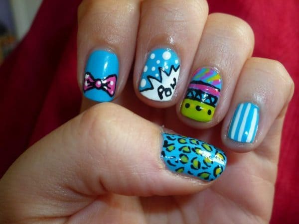 28 Cute & Easy Nail Designs for Little Girls - NailDesignCode