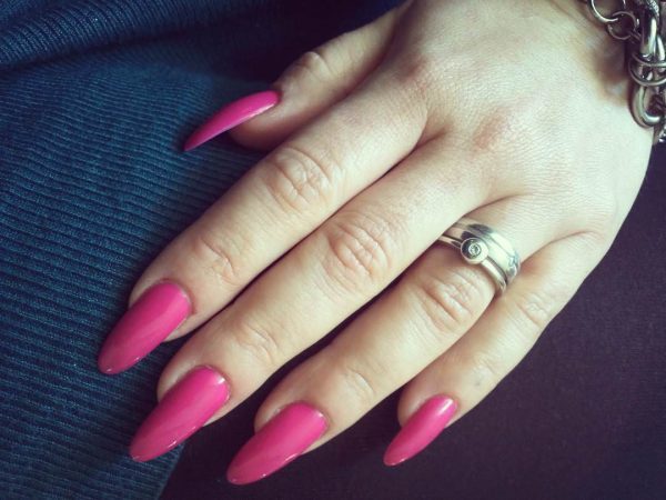 8. Gel Polish Long Nail Ideas - wide 4