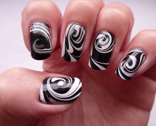 marble nail designs 6