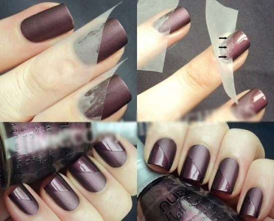 nice matte nail 