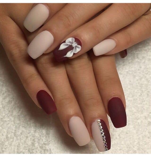 matte nail designs 4