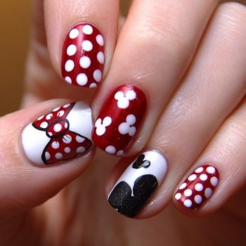 5 Adorable Mickey Mouse Nail Designs – NailDesignCode