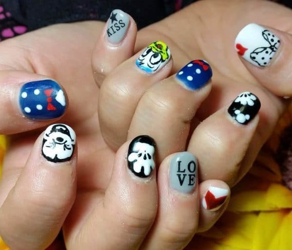 nail designs for kids 14