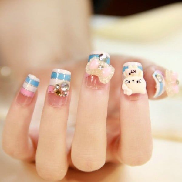 nail designs for kids 25