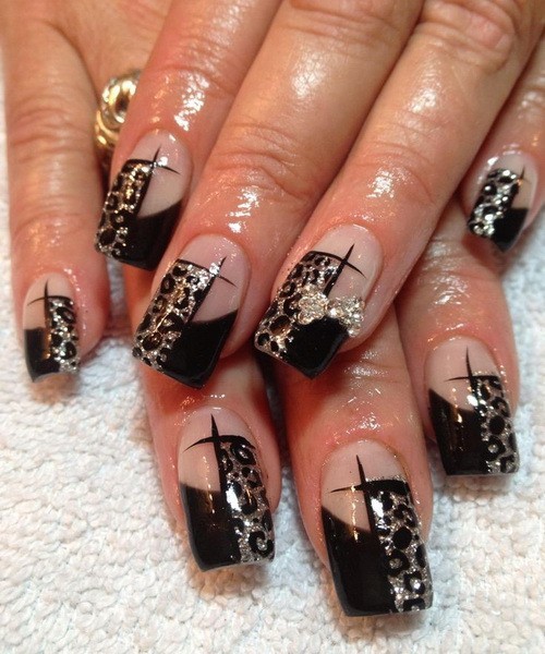 35 Startling Nail Designs With Diamonds – NailDesignCode